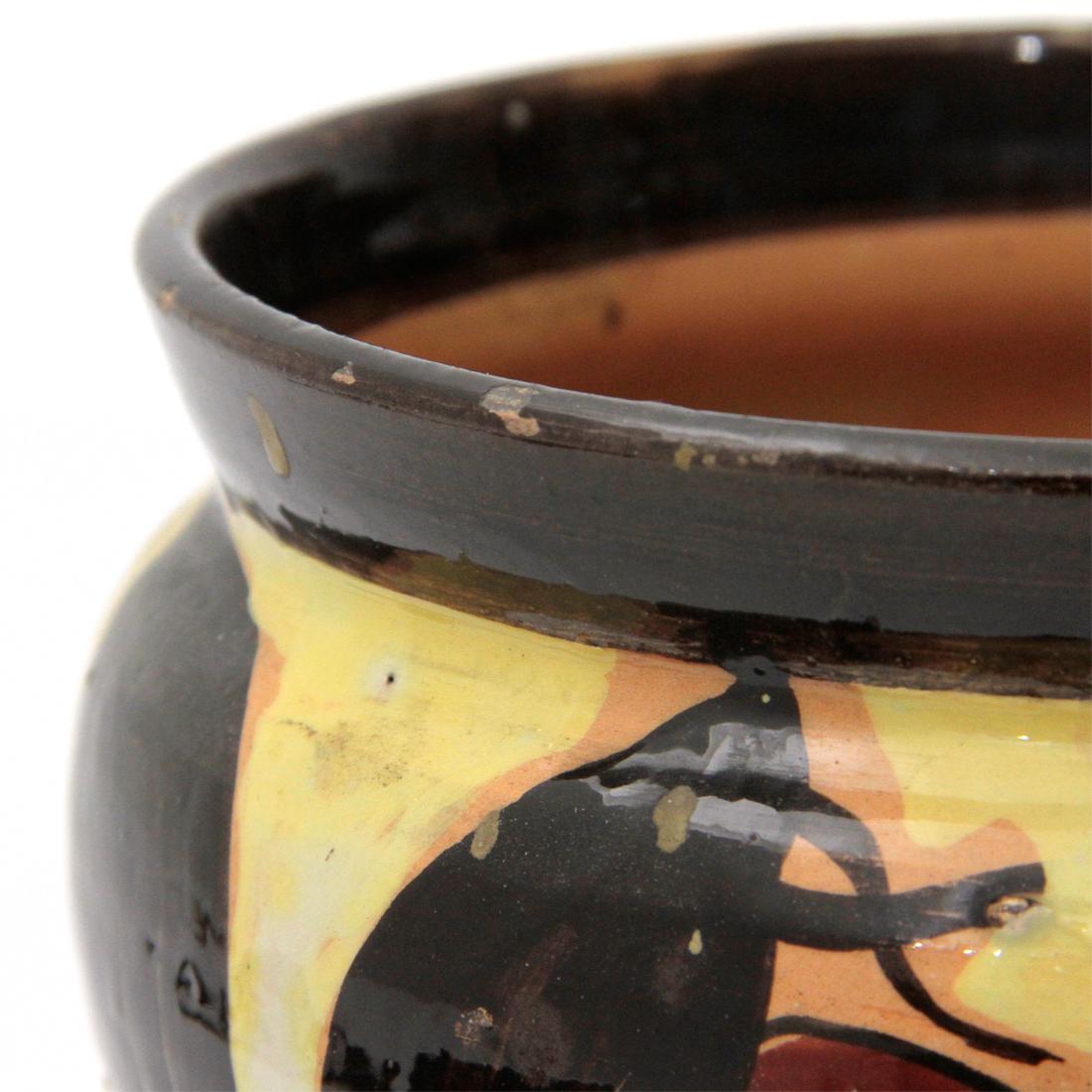 Vaso in ceramica di Albisola, anni '30 in vendita 2