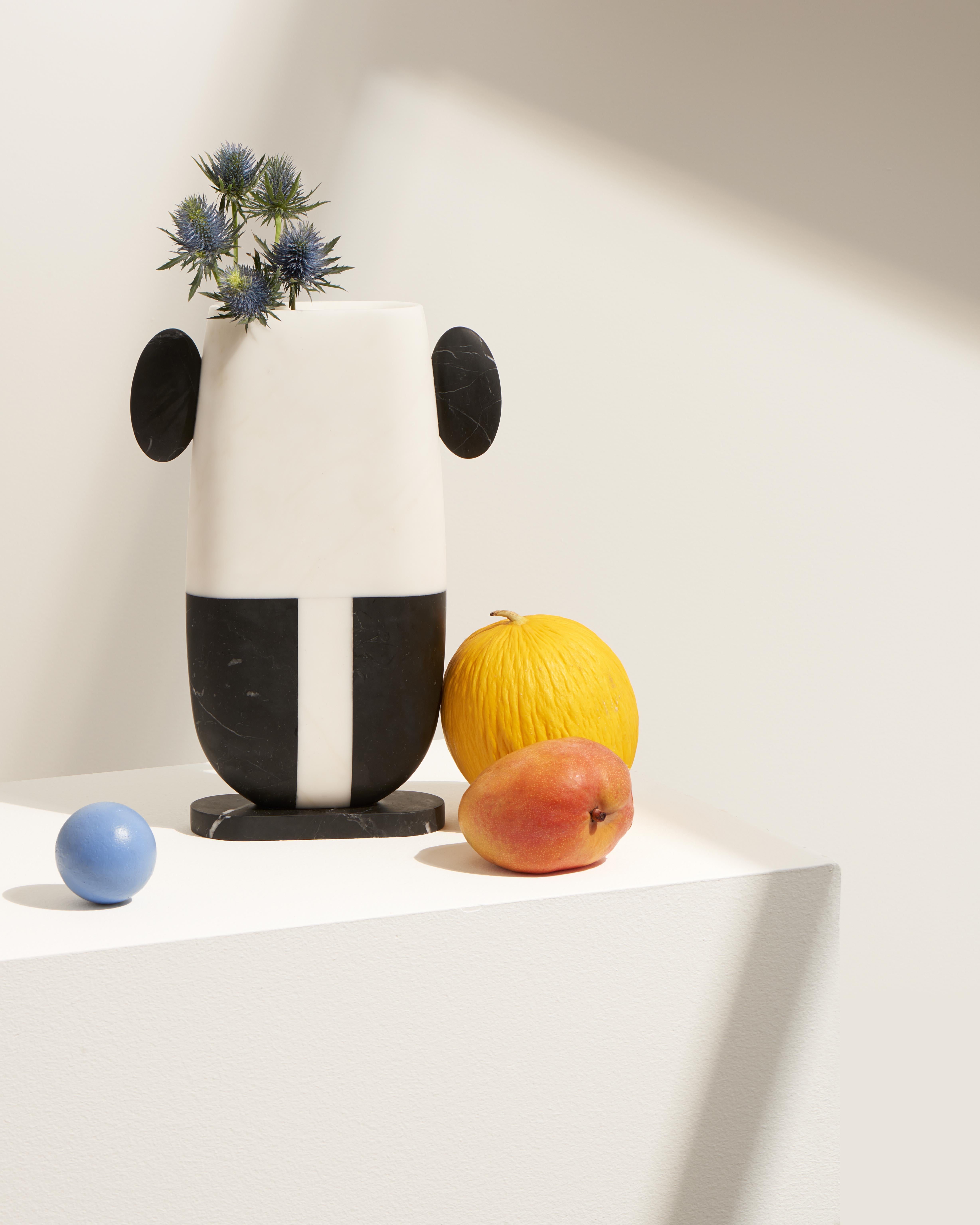 XXIe siècle et contemporain Vase moderne en marbre, créateur Matteo Cibic en vente