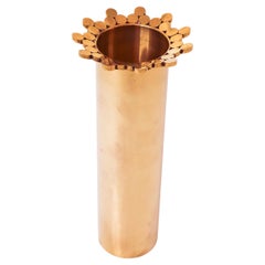 Vase in Brass - Skultuna, Sweden - Pierre Forsell 1983