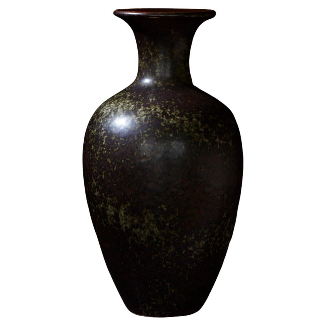 Vase aus Keramik von Gunnar Nylund