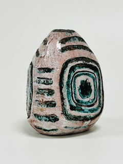 Vase in ceramic signed .Dubois