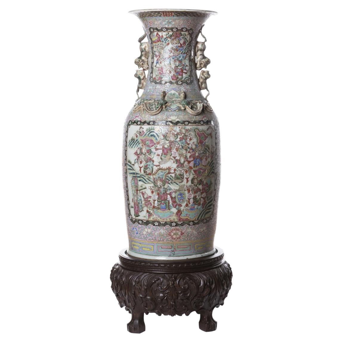 Vase in Chinese porcelain, Guangxu Reign