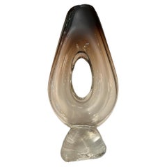 Vase in Crystal 1985, Sign: Crystal Querandi Yugendstil 0294/85