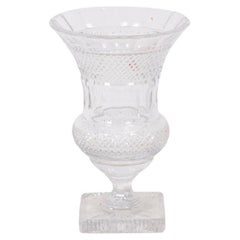 Vase in Crystal in Medici Shaped, Twentieth Century