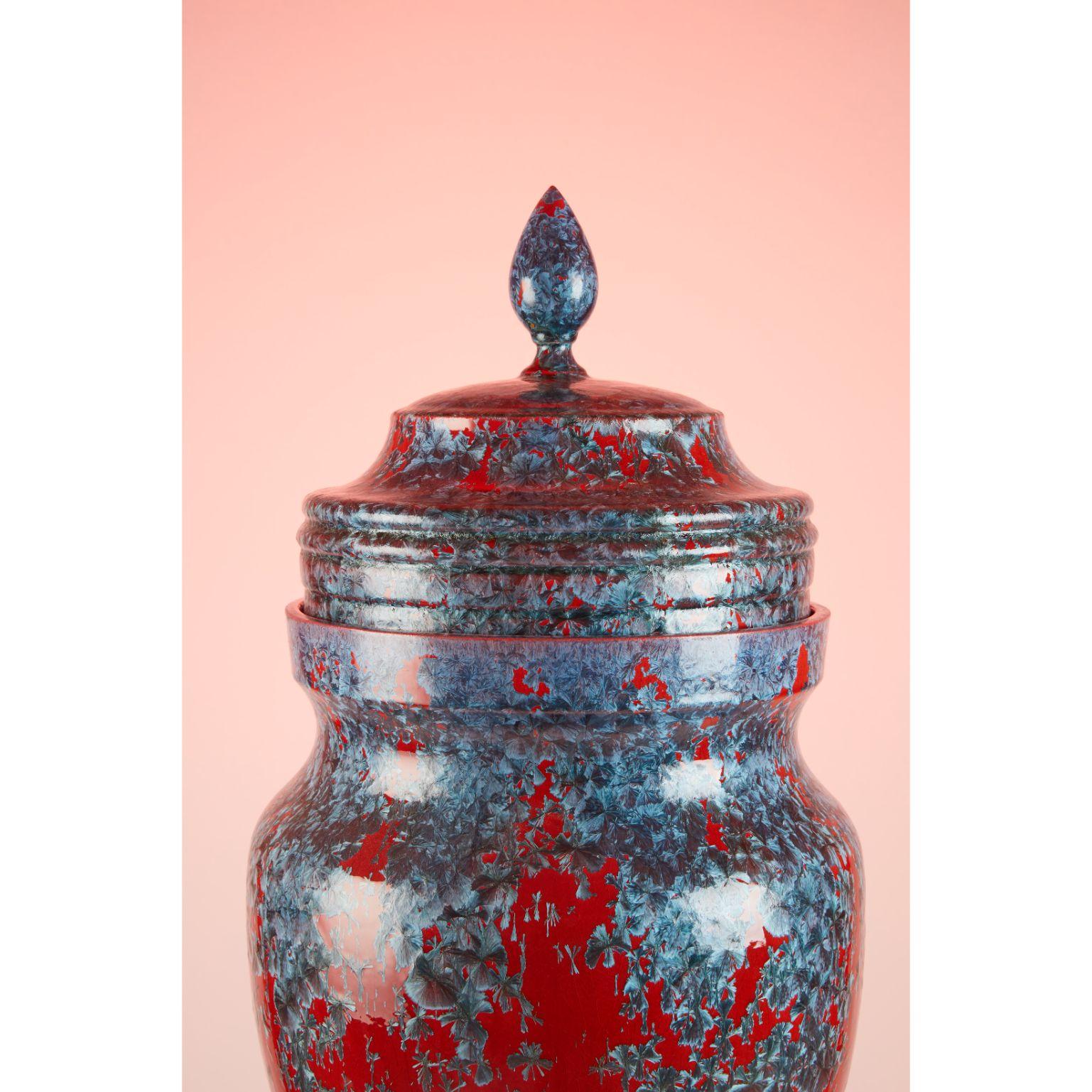 Contemporary Vase in Louis XVI Style by Milan Pekař For Sale