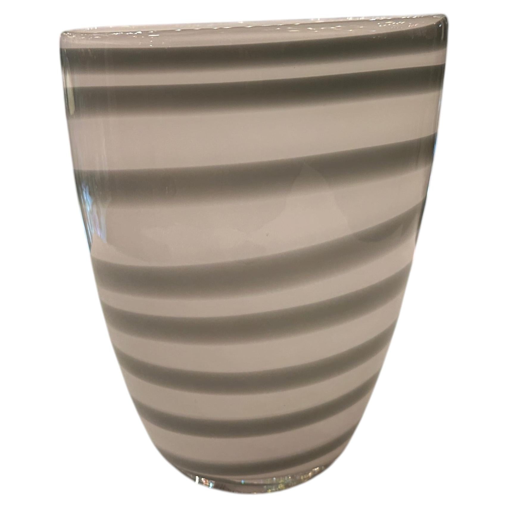 Vaso in vetro di Murano, metà del secolo scorso, italiano, 1960