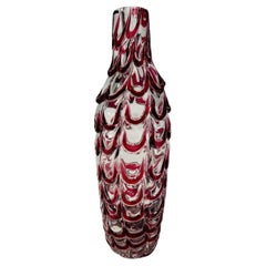 Vase in Murano Glass attributed  to Ercole Barovier circa 1955