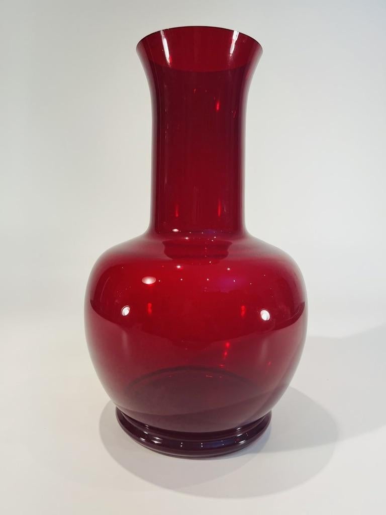 Incroyable vase de Murano attribué à Napoleone Martinuzzi pour Venini vers 1930