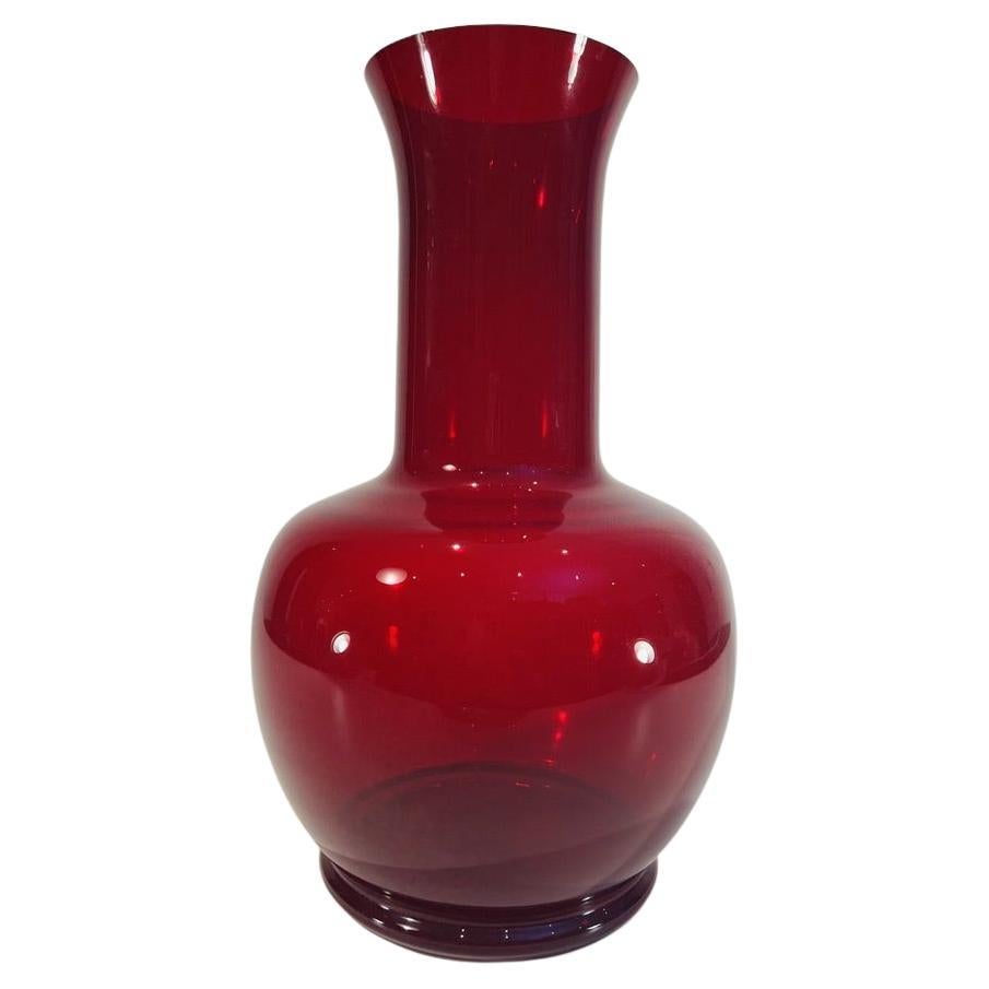 Vase in Murano Glass attributed to Napoleone Martinuzzi VENINI c 1930