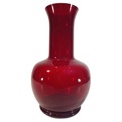 Vase aus Murano-Glas, Napoleone Martinuzzi VENINI um 1930 zugeschrieben
