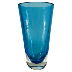 Vase en verre de Murano attribué  à Seguso Vetri D'Arte 1950