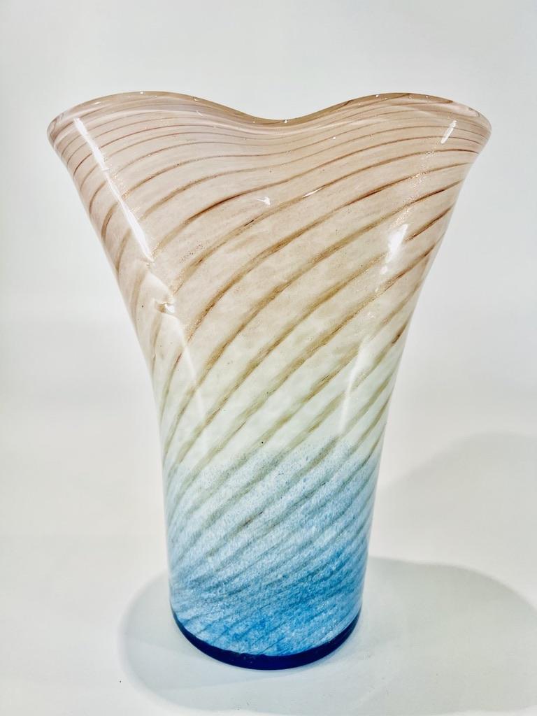 Other Vase in Murano Glass by Dino Martens to Aureliano Toso 1950 For Sale