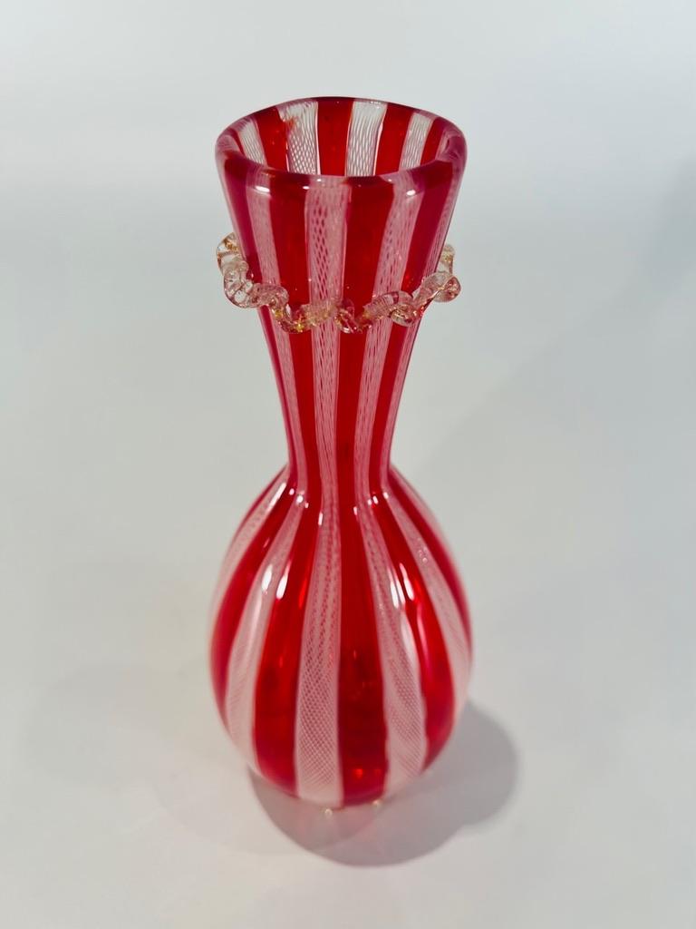 Other vase in Murano glass by Dino Martens to Aureliano Toso circa 1950 For Sale
