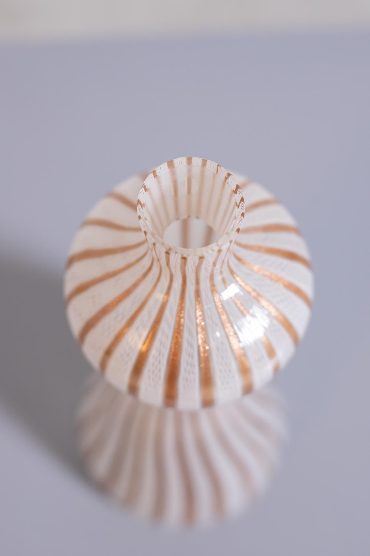 Mid-Century Modern Vase in Murano glass by Paolo Venini, 1950s