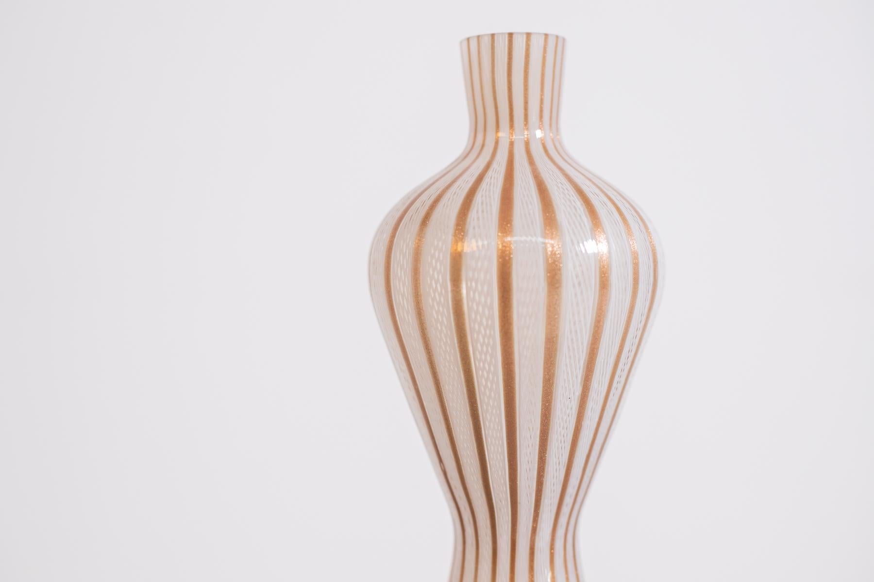Vase in Murano glass by Paolo Venini, 1950s In Good Condition In Milano, IT