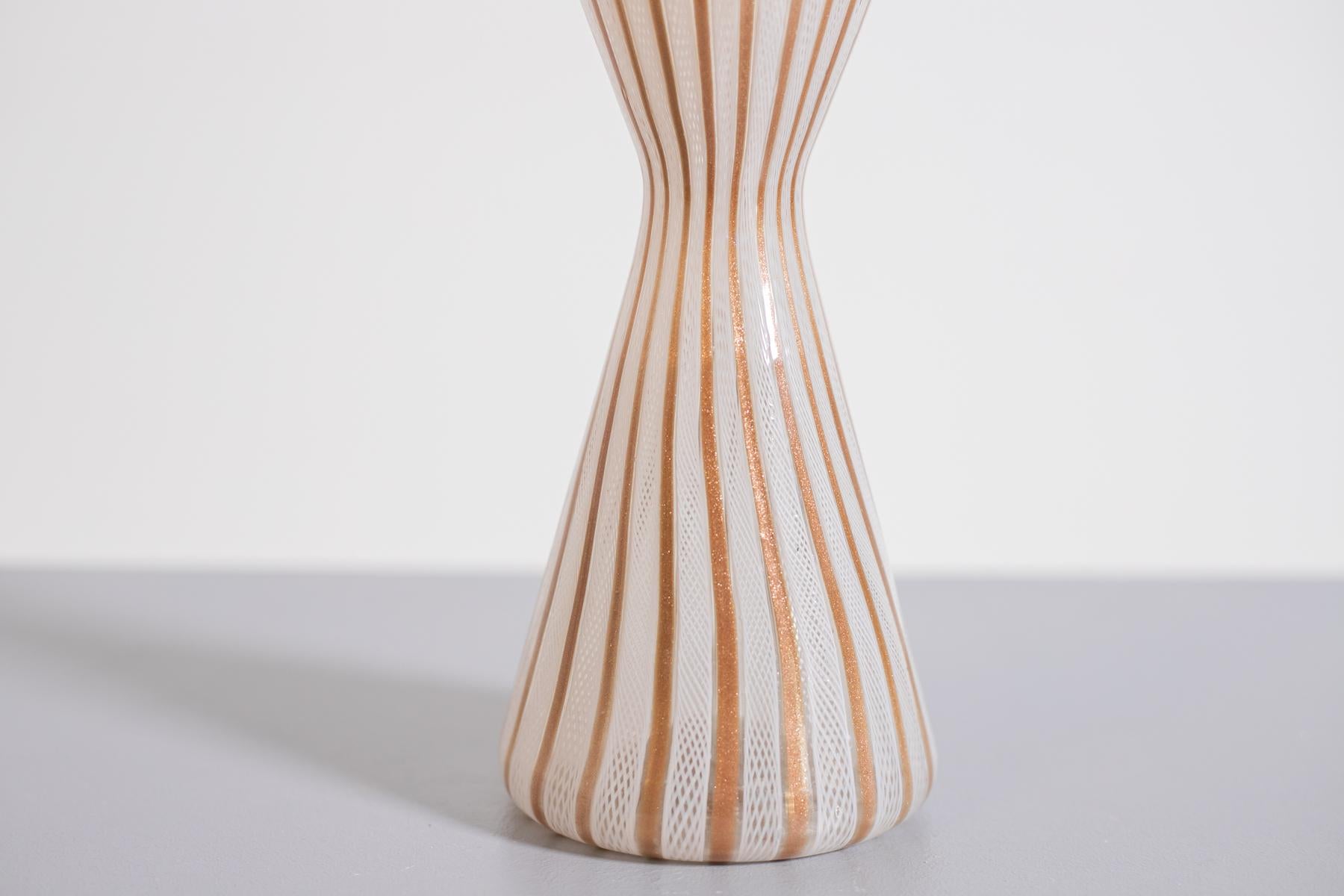 Mid-20th Century Vase in Murano glass by Paolo Venini, 1950s