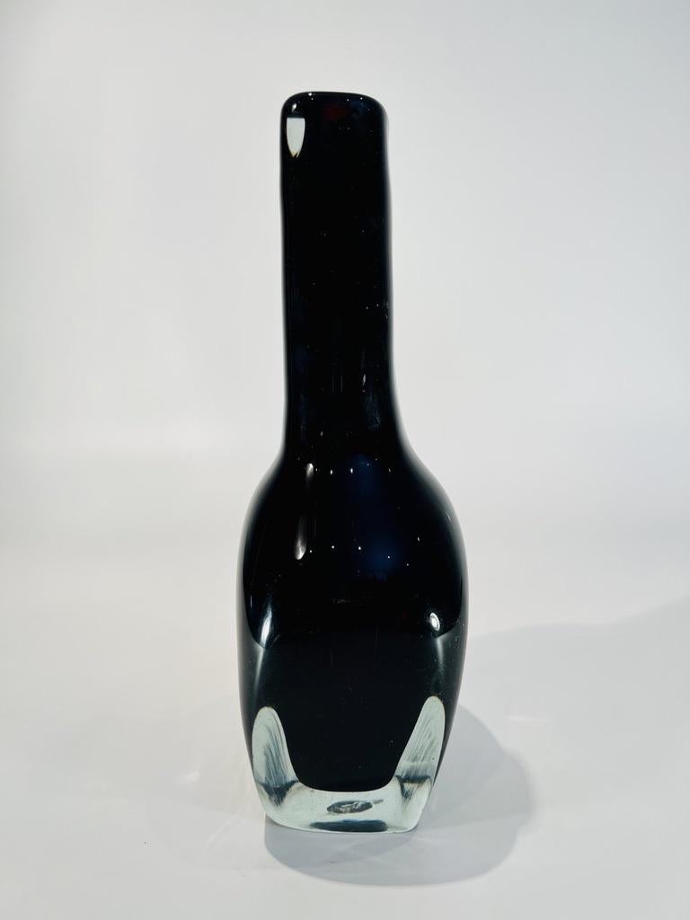 Jarrón de cristal de Murano de Seguso Vetri d'Arte 1950 Italiano en venta