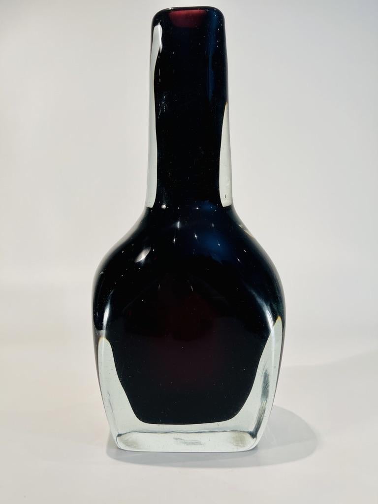 Vase en verre de Murano de Seguso Vetri d'Arte 1950 Bon état - En vente à Rio De Janeiro, RJ