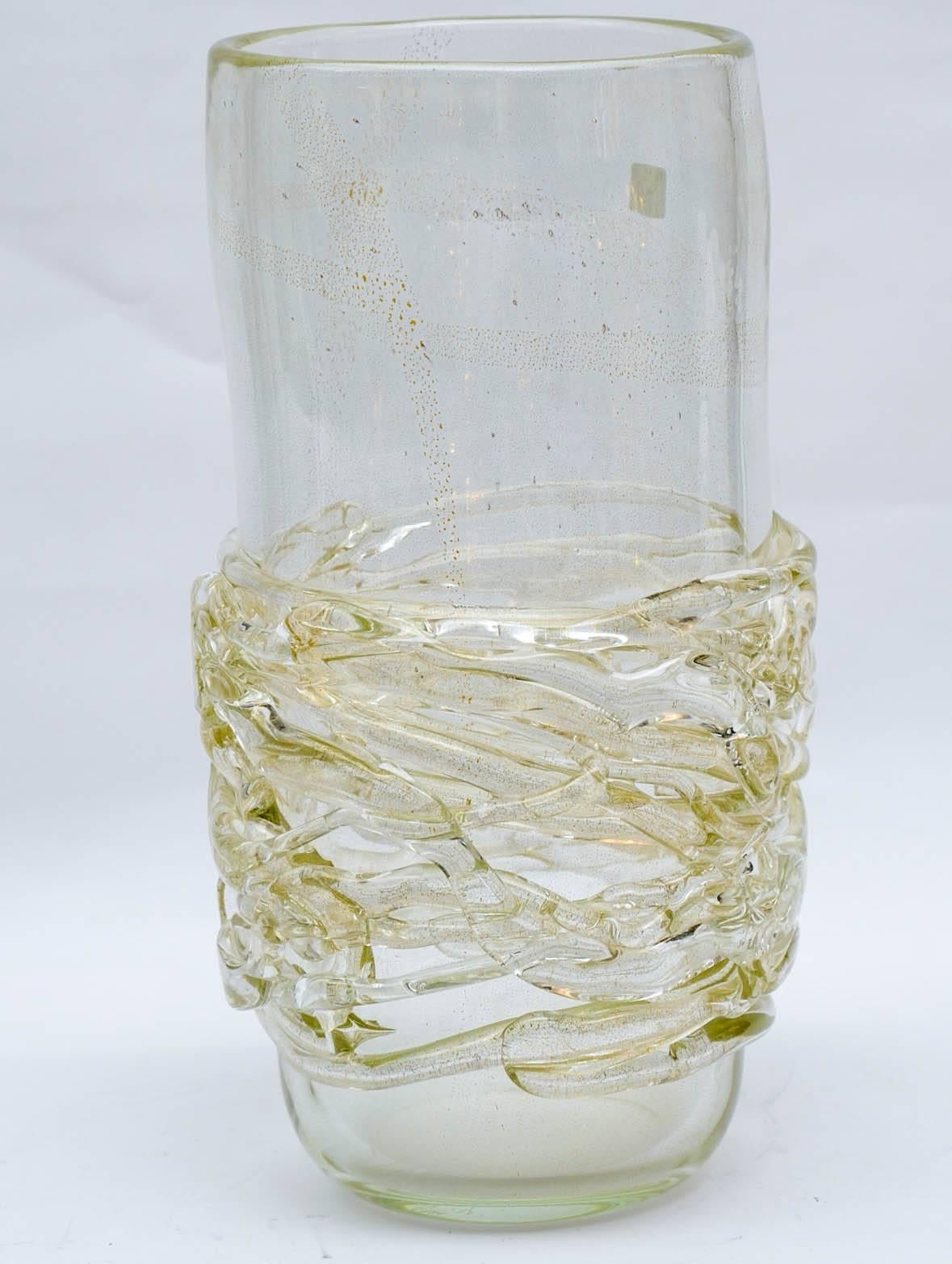 Vase in Murano glass.