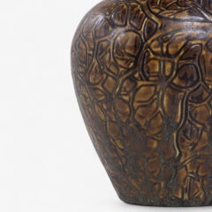 Vase in stoneware by Axel Salto