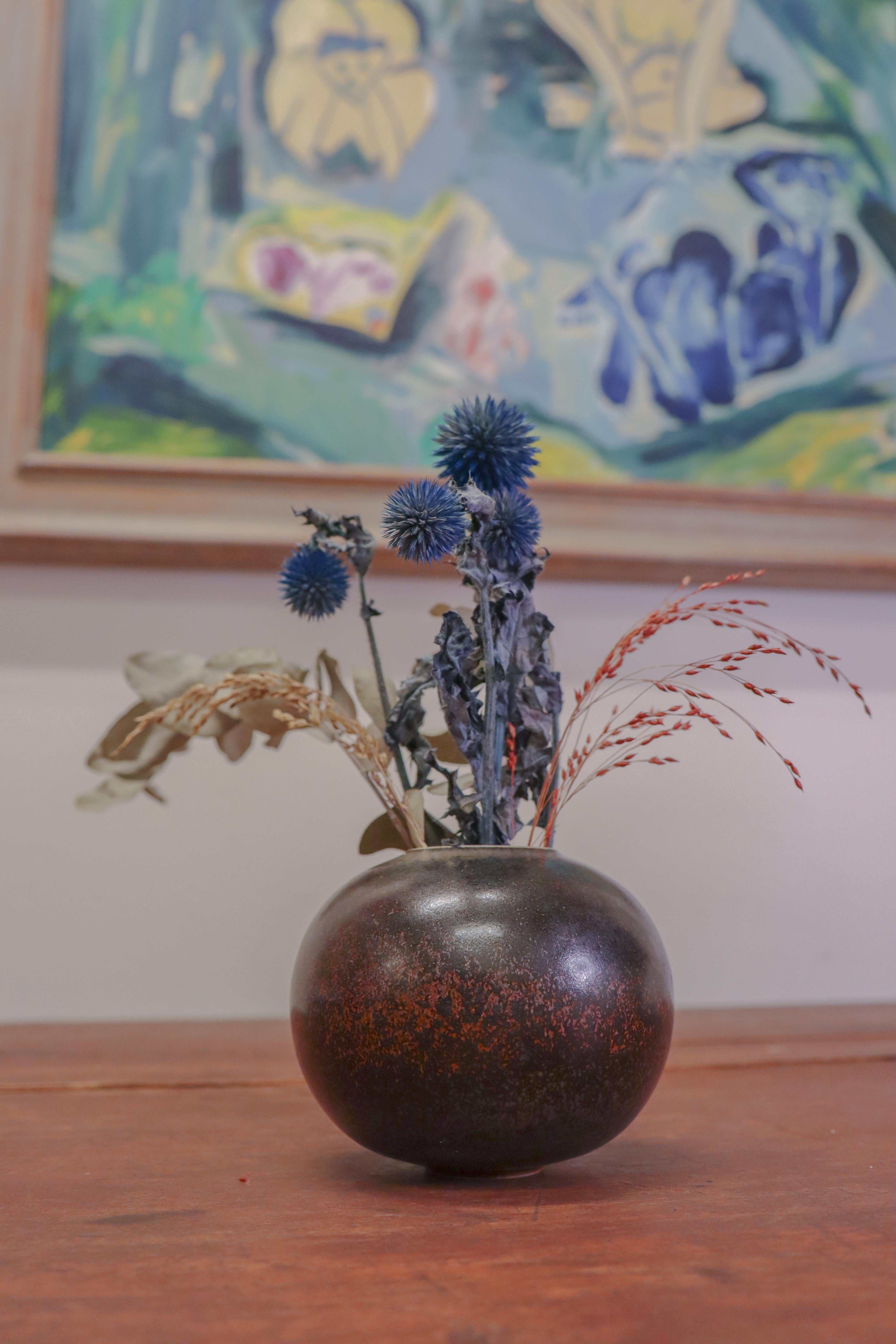 Vaso in gres, Stig Lindberg, Gustavsbergs Studio in vendita 1