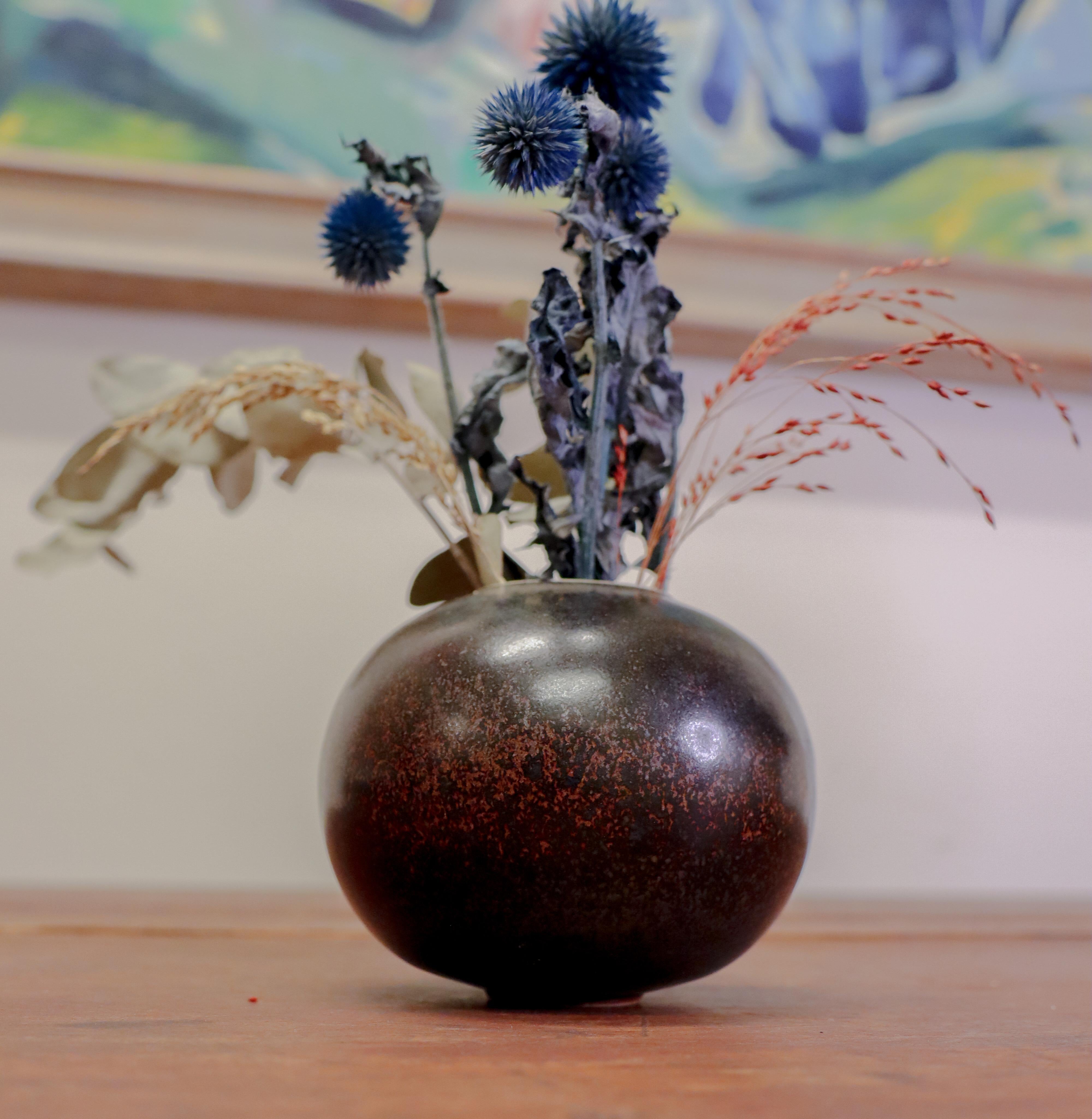 Vaso in gres, Stig Lindberg, Gustavsbergs Studio in vendita 2