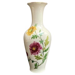 Vintage Vase Ivory White Porcelain ESCHENBACH BAVARIA Germany, 1950s