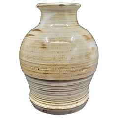 Vase Jacques Pouchain  Atelier Dieulefit en céramique émaillée France  1960