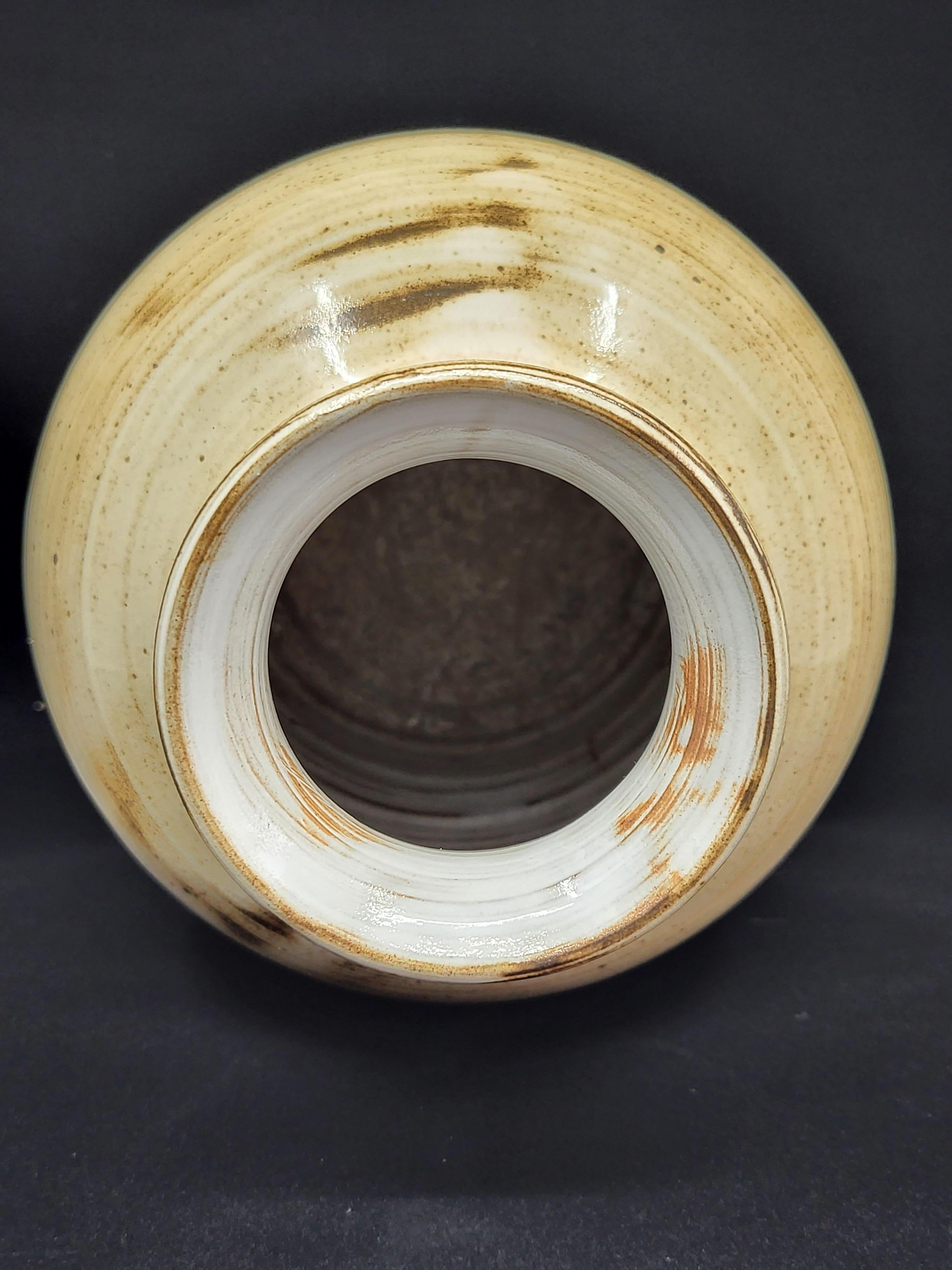 Stile provenzale Vaso Jacques Pouchain  Atelier A Dieulefit in céramique émaillée Francia  1960 in vendita