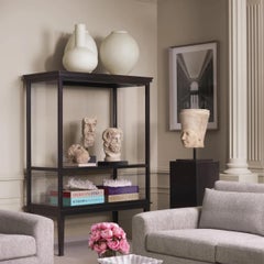 Vase, Jar, Sand-Coloured Terracotta, 21st Century.