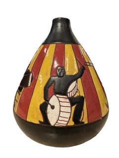 Vase Jazz Jamioulx manufacture c.1950