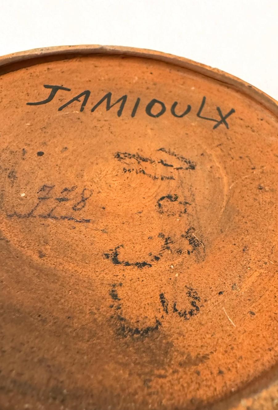 Vase Jazz Jamioulx, hergestellt ca. 1950 im Angebot 1