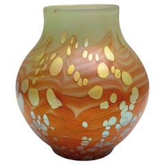 Vaso Johann Loetz Witwe Cytisus Maigrün decorazione ca. 1902 Art Nouveau Vienna