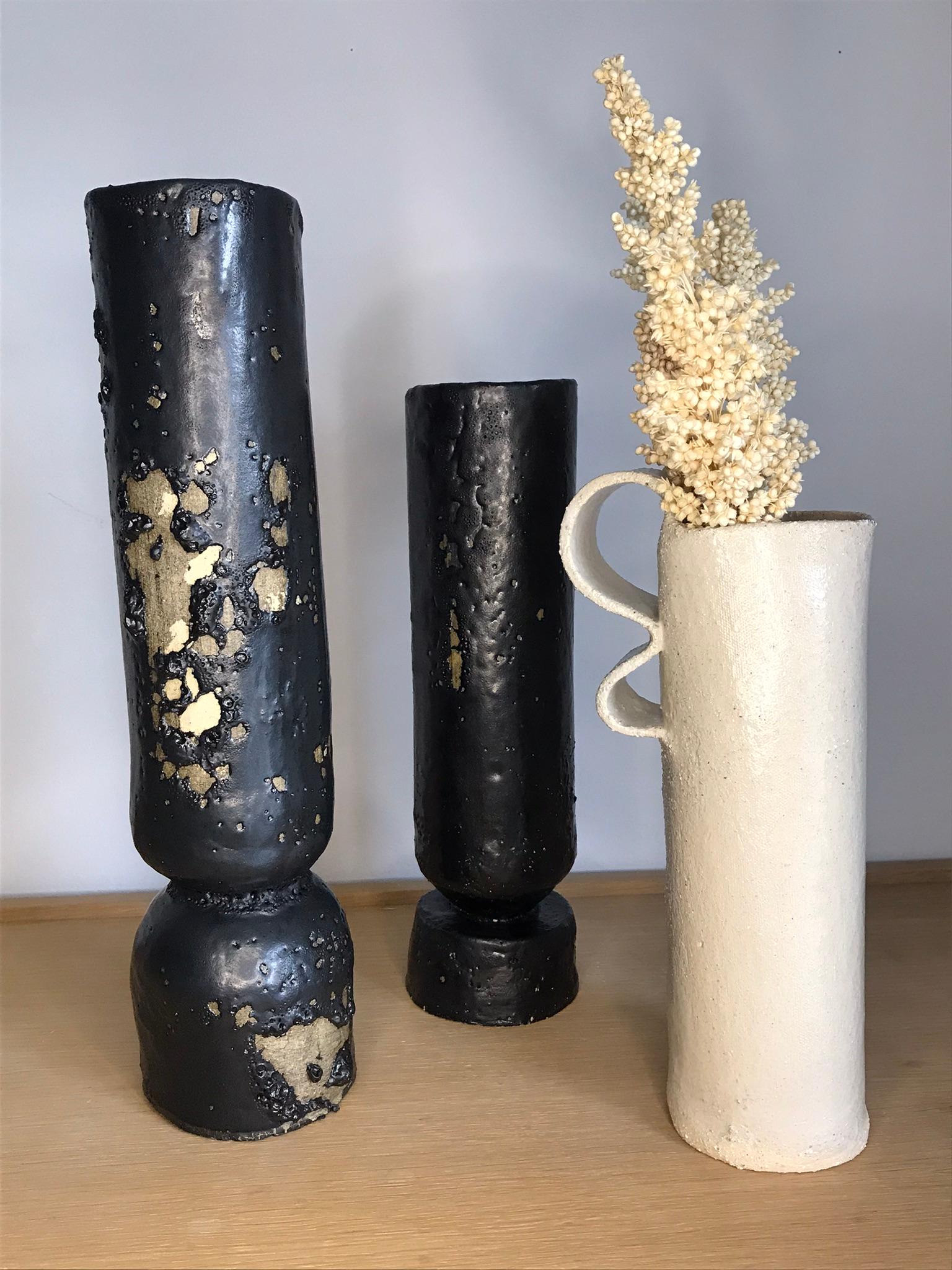 Contemporary Vase Lava For Sale
