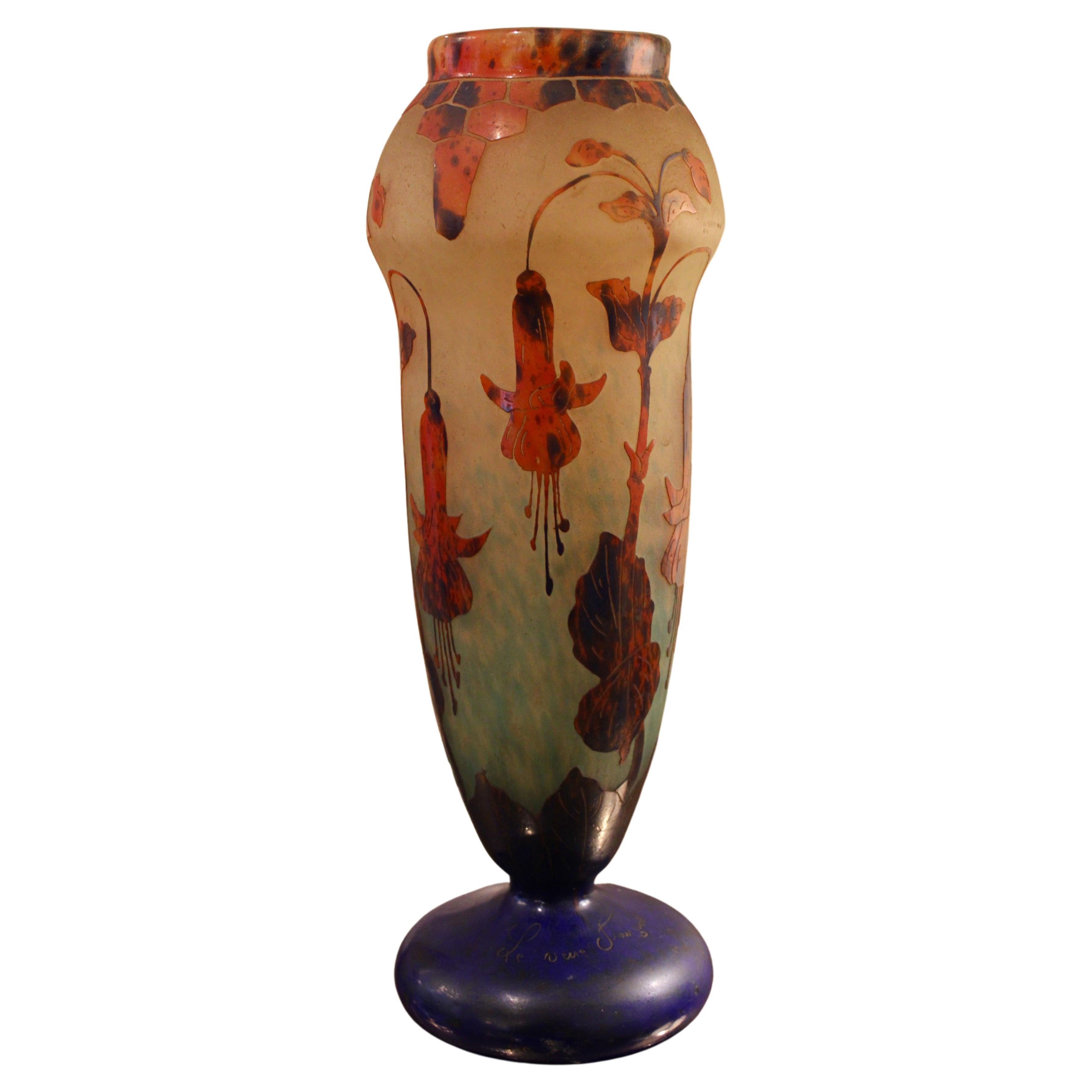 Vase "Le verre français" For Sale