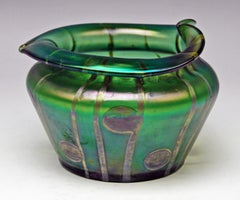 Vase Loetz Bohemia Art Nouveau Decor Spots and Stripes Kolo Moser Made