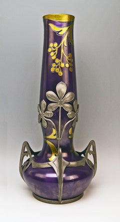 Vase Loetz Widow Klostermuehle Art Nouveau 1902 Phaenomen Genre Turmalin 2/538