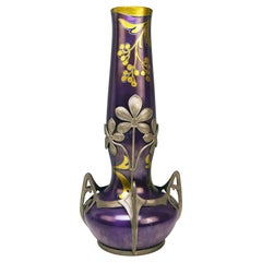 Antique Vase Loetz Widow Klostermuehle Art Nouveau 1902 Phaenomen Genre Turmalin 2/538 