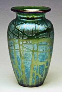 Vase Loetz Widow Klostermuehle Bohemia Art Nouveau Creta Pampas before 1902