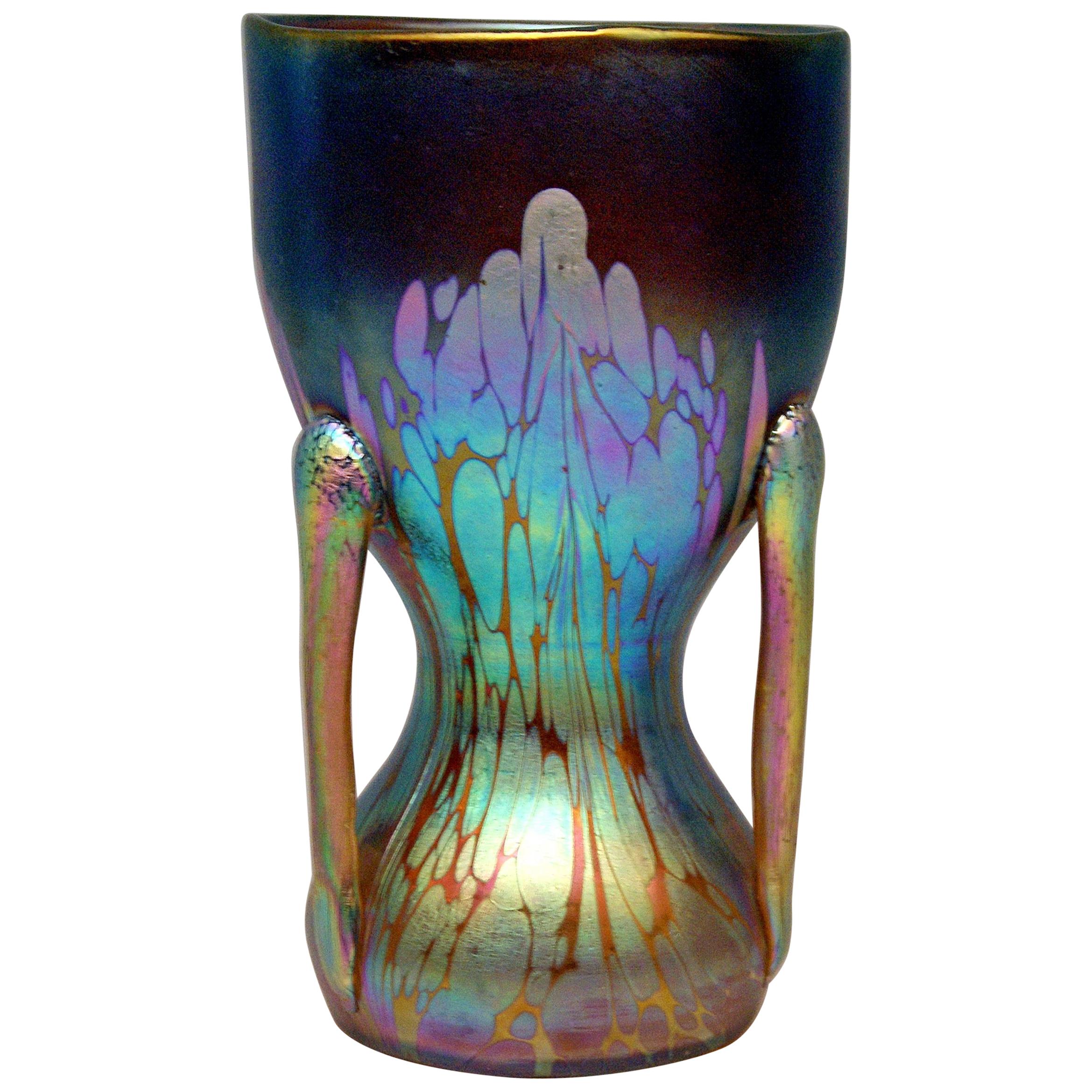 Vase Loetz Widow Klostermuehle Bohemia Art Nouveau PG 2/484 Medici
