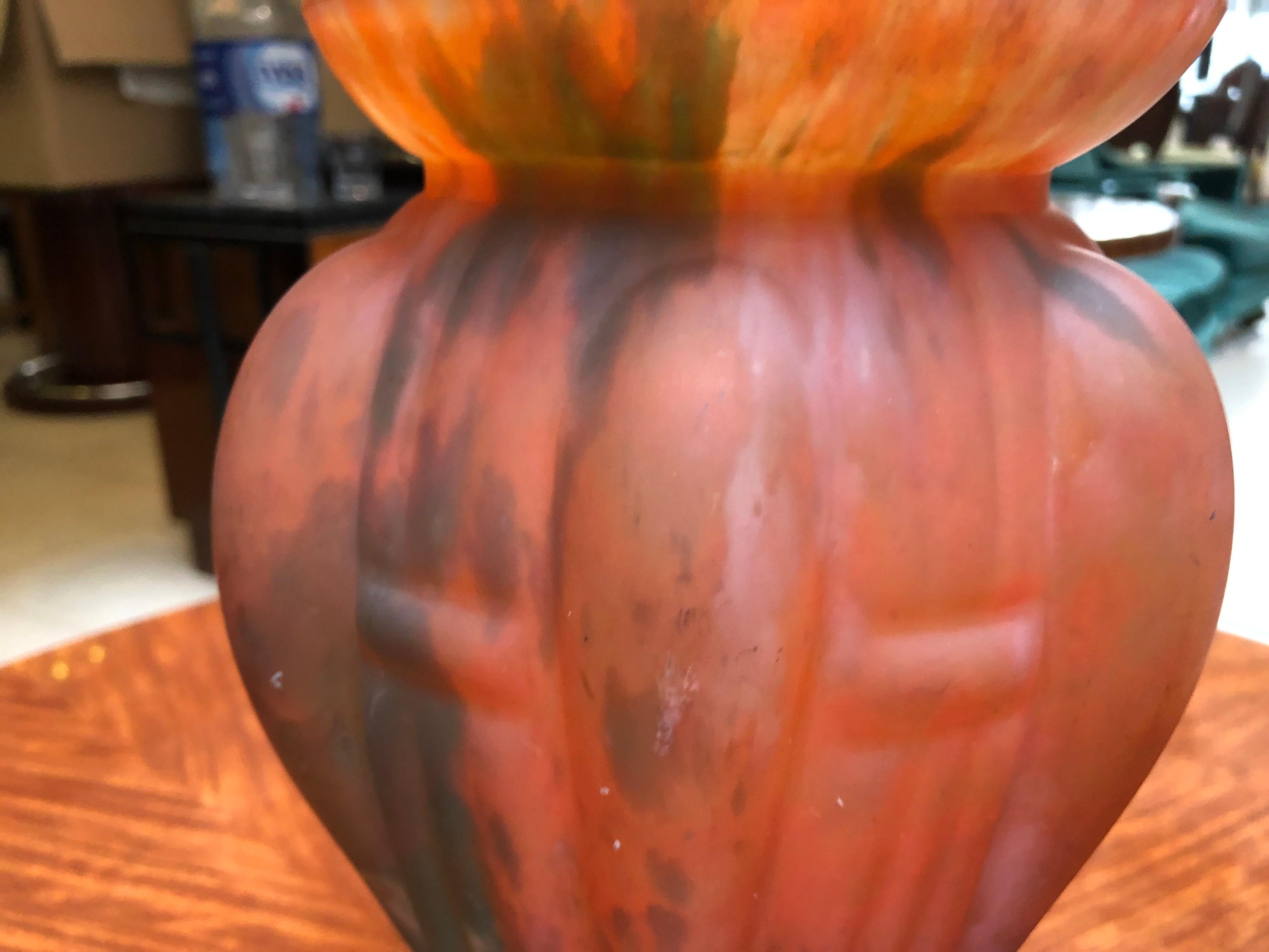 Art Deco Vase Lorrain, Made in France, 1926 For Sale