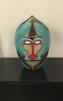 Vaso Mandrillus, firmato Bosa, Italia, Design Elena Salmistraro