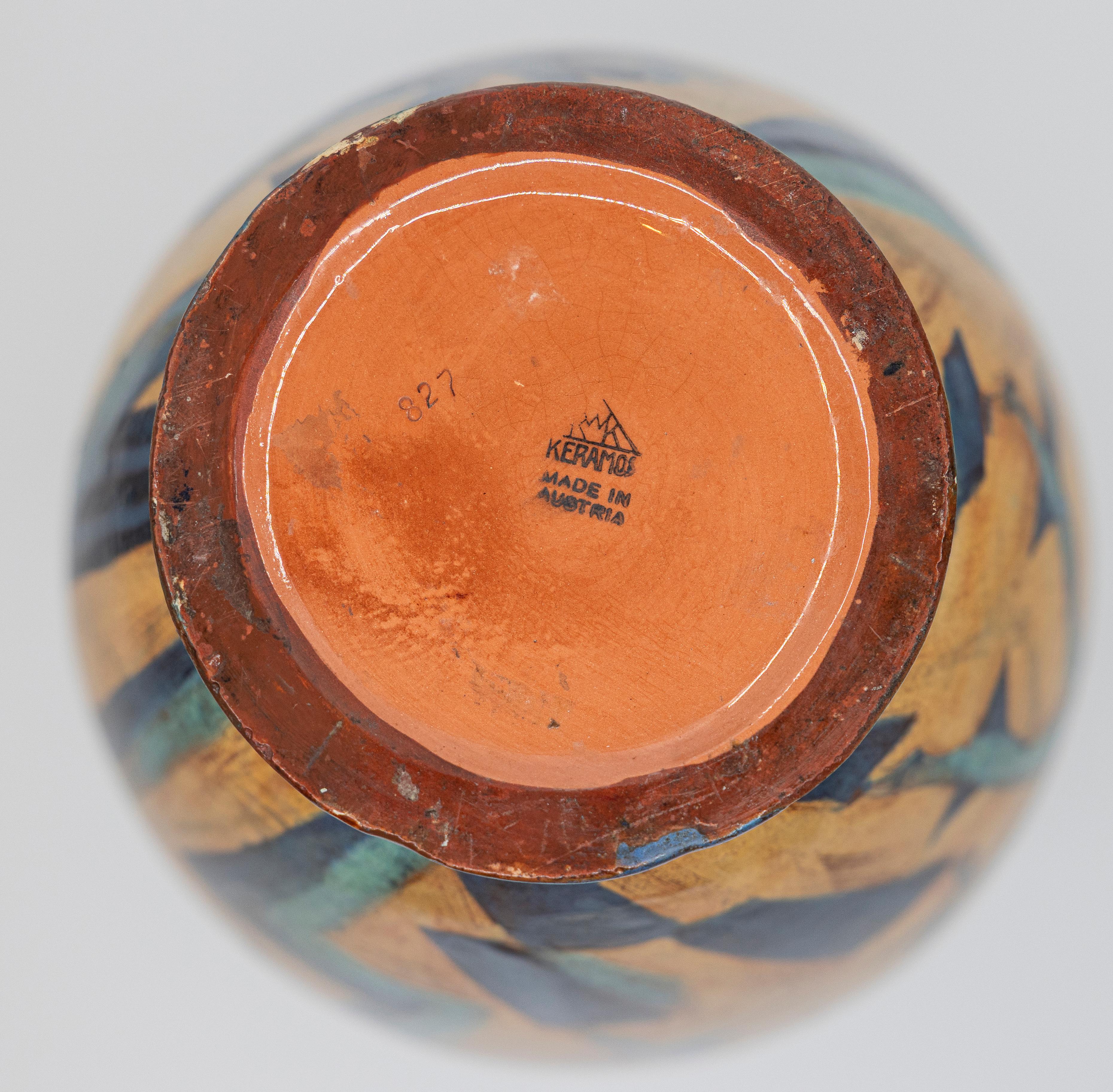 Vase Max Snischek attr. Keramos Österreich ca. 1925 (Österreichisch) im Angebot