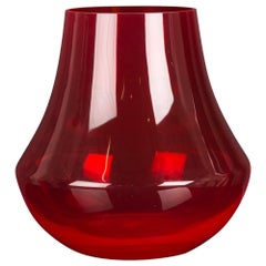 Vase Maxi Minimes Rot:: aus Glas:: Italien