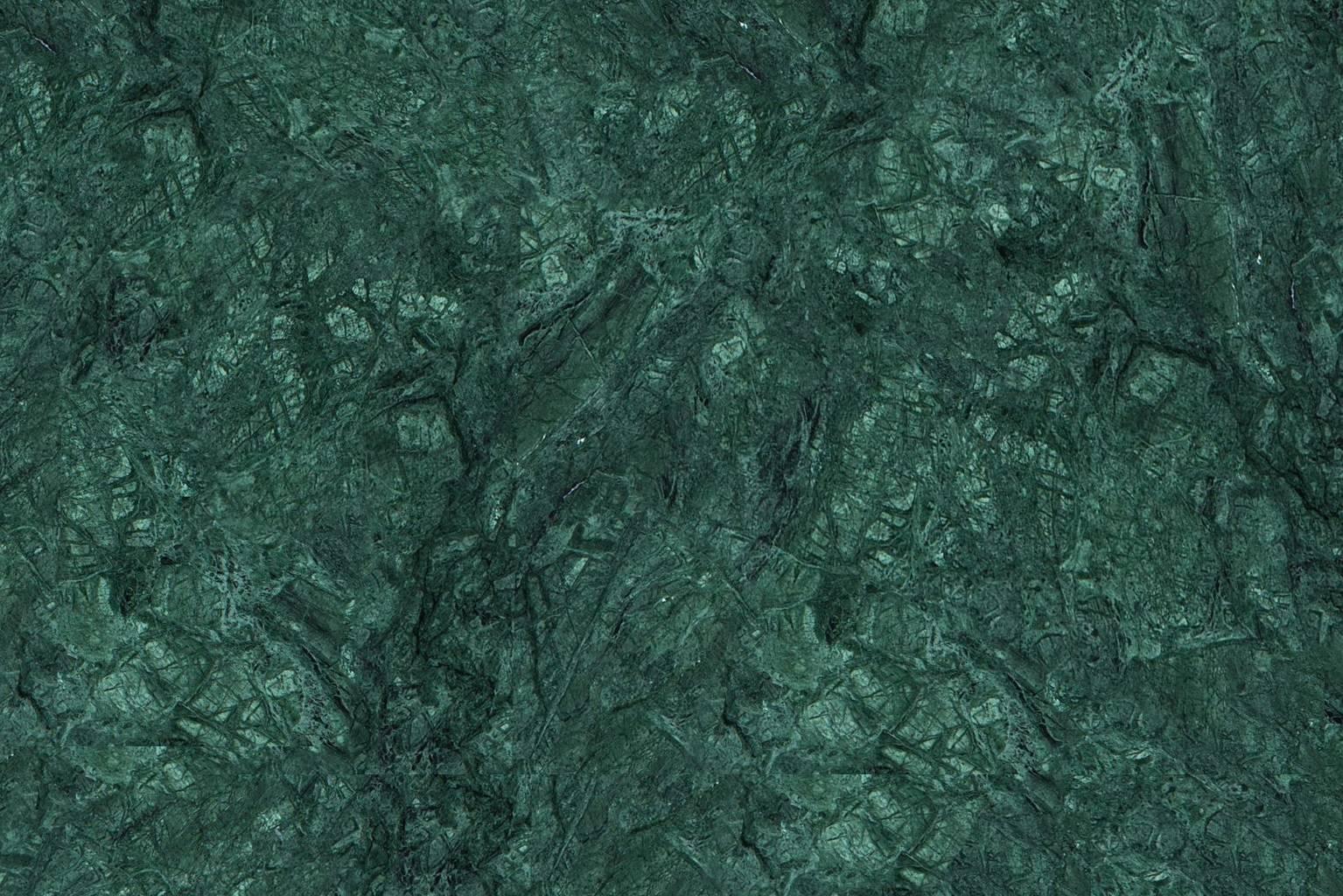 Contemporary Vase, Medium in Green Guatemala Marble by Michele Chiossi, Italy in Stock For Sale