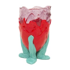 Italian Arty Vase Designed By Gaetano Pesce and Made of Colored Resin