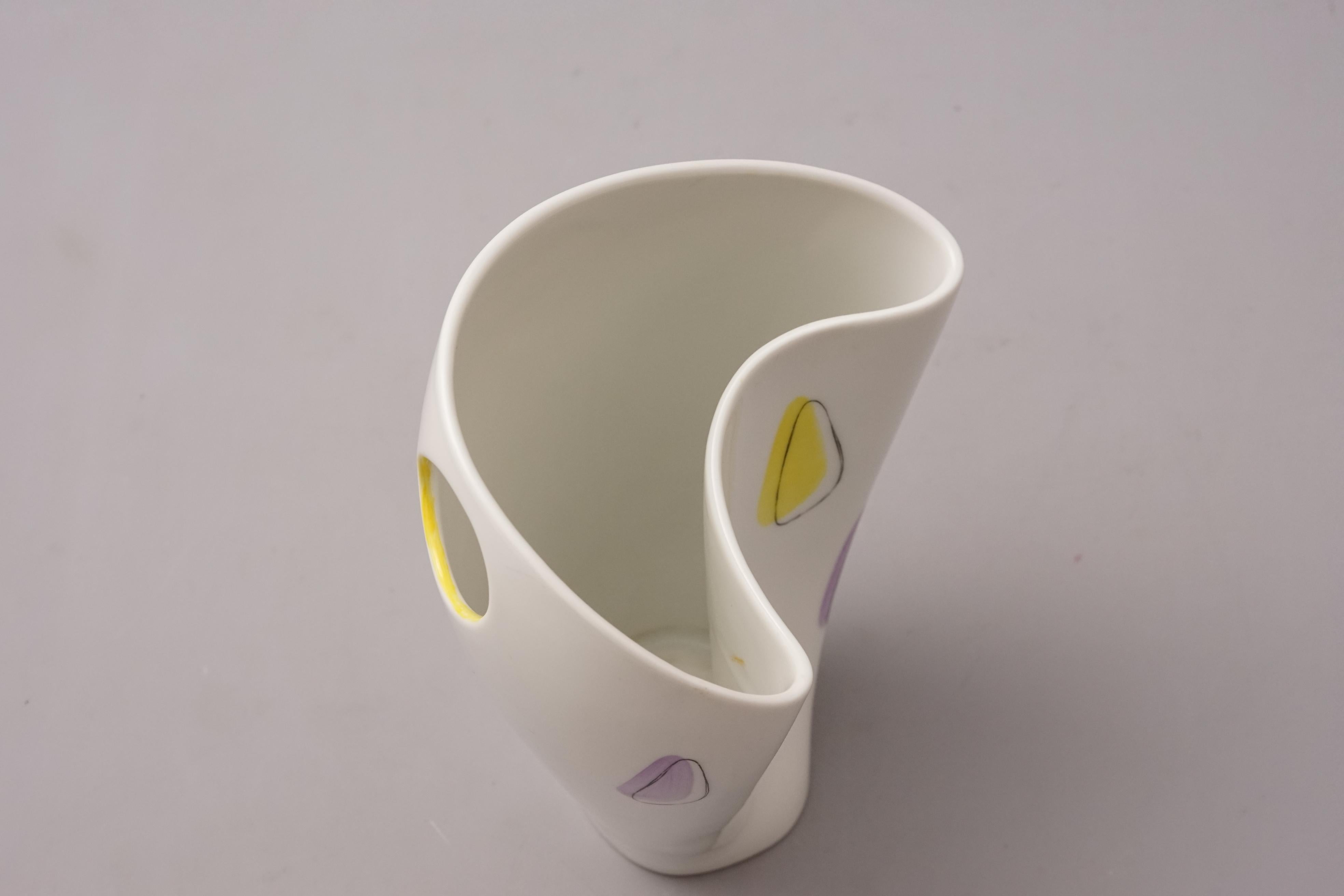 Jarrón Modelo 2646 de Beate Kuhn para Rosenthal, años 50 en venta 3