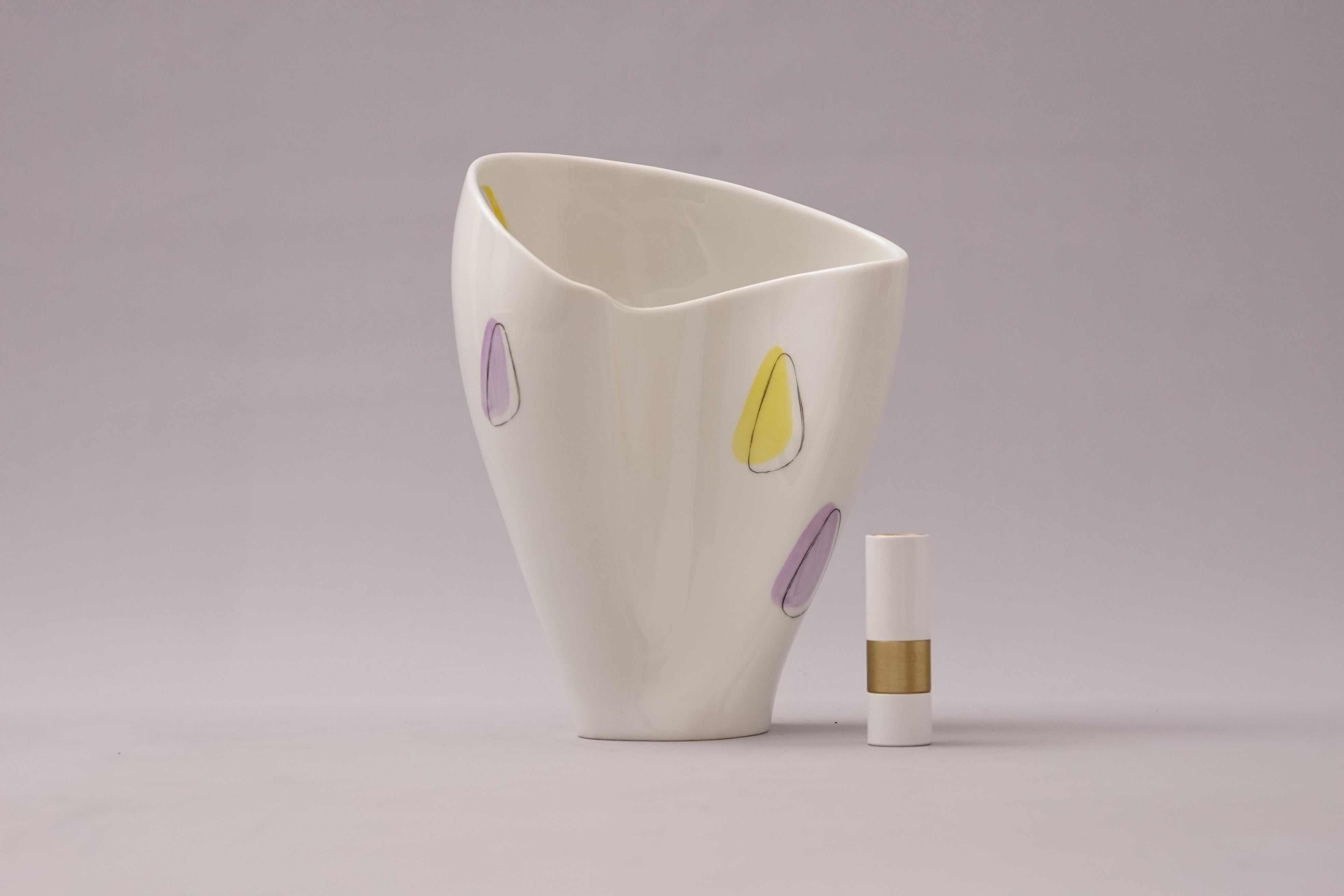Jarrón Modelo 2646 de Beate Kuhn para Rosenthal, años 50 en venta 6