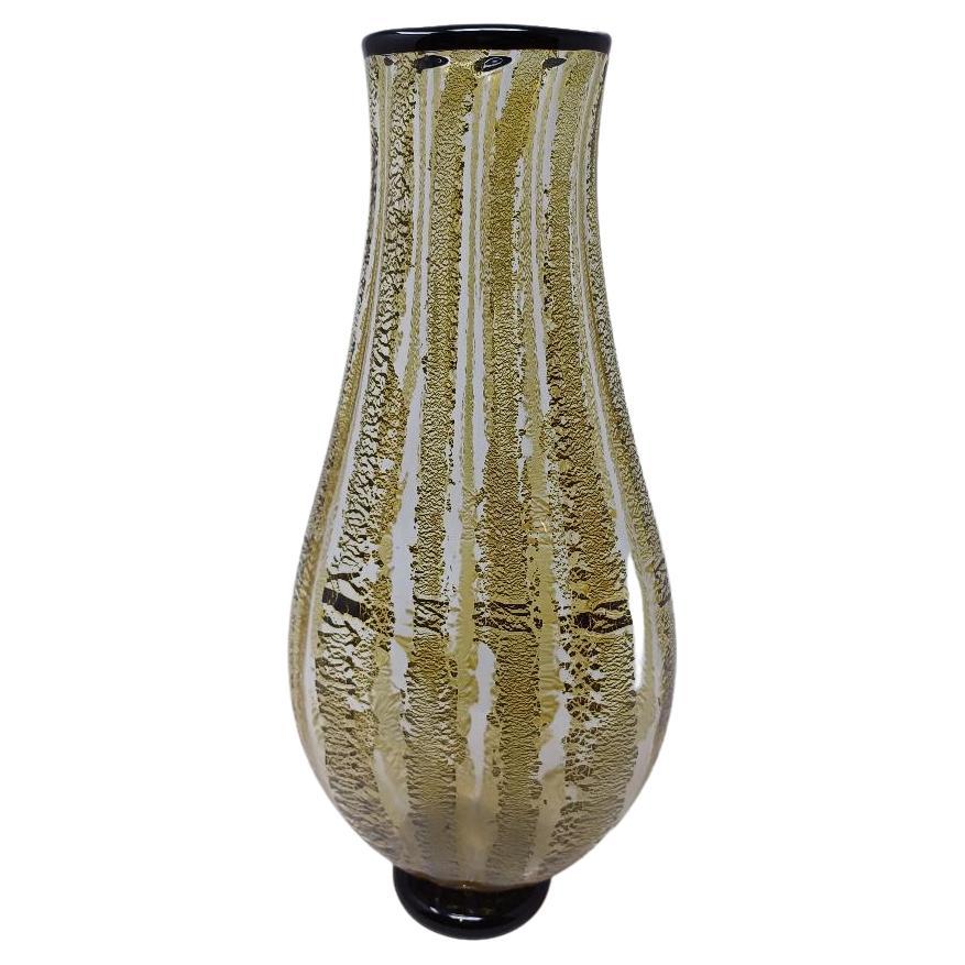 Vase Model "Deco" by Seguso Viro For Sale