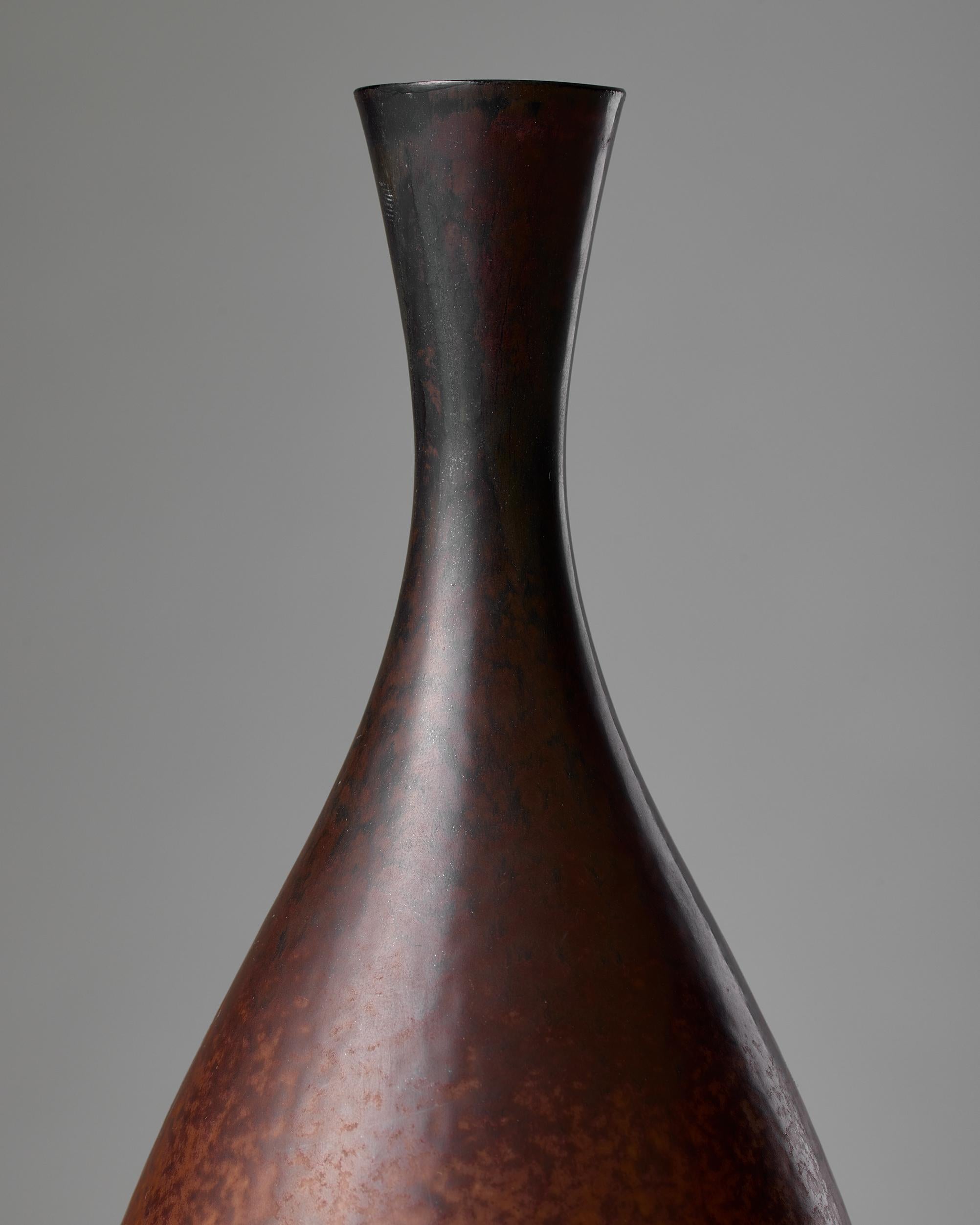 Milieu du XXe siècle Vase, modèle SYA, Design/One Carl-Harry Stålhane, Rörstrand Suède, années 1960 en vente
